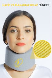 MORSA CYBERG® Sünger Medikal Boyunluk HARDAL SARI - 4