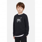Anime Lawliet Baskılı Unisex Çocuk Siyah Sweatshirt - 1