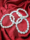 GÜMÜŞTEL EL SANATLARI Sertifikalı Doğal Taş Akuamarin Taşı Bileklik thumbnail 3