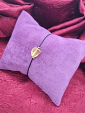 GÜMÜŞTEL EL SANATLARI Sertifikalı Doğal Ham Damla Kehribar Bileklik thumbnail 2