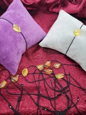 GÜMÜŞTEL EL SANATLARI Sertifikalı Doğal Ham Damla Kehribar Bileklik thumbnail 4