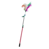 Markapet Yaylı Kedi Oyun Oltası 45 cm - 57 cm Kırmızı - 2