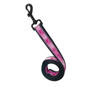 Köpek Göğüs Tasma Seti Reflektörlü Taç Desenli 120 cm-50 cm-70 cm Pembe thumbnail 3