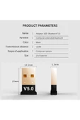 Usb Bluetooth 5.0 Adaptörü Verici Alıcı Ses Bluetooth Dongle Kablosuz Usb Adaptörü - 6