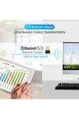 Usb Bluetooth 5.0 Adaptörü Verici Alıcı Ses Bluetooth Dongle Kablosuz Usb Adaptörü - 3