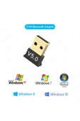 Usb Bluetooth 5.0 Adaptörü Verici Alıcı Ses Bluetooth Dongle Kablosuz Usb Adaptörü - 5
