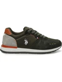 U.S.POLO ASSN GUNNER 4FX HAKİ COMFORT CASUAL SPOR AYAKKABISI - 3