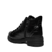 GRİJAK KIŞLIK KÜRKLÜ KISA BAYAN BOT - 3