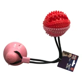 Playfull Yapışkanlı Ödül Hazneli Köpek Oyuncağı 7x9x54 Cm Pembe - 1