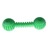 Playfull Sağlam Plastik Dental Dumbel Köpek Oyuncağı 12 x 3,5 cm Yeşil - 2