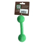 Playfull Sağlam Plastik Dental Dumbel Köpek Oyuncağı 12 x 3,5 cm Yeşil - 1