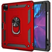 Ipad Pro 2020/21/22 12.9 4. Nesil 5.nesil Yüzüklü Standlı Armor Zırh Vega Ultra Koruma - 2