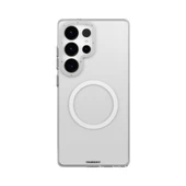 Galaxy S25 Ultra Kılıf M-safe Şarj Özellikli Şeffaf Youngkit Crystal Shield Serisi Kapak - 1