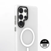 Galaxy S25 Ultra Kılıf M-safe Şarj Özellikli Youngkit Hidden Sand Serisi Kapak - 6
