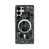 Galaxy S25 Ultra Kılıf M-safe Şarj Özellikli YoungKit Technology Serisi Kapak - 2