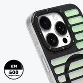 Apple iPhone 16 Pro Max Kılıf M-safe Şarj Özellikli Youngkit Geek Serisi Kapak - 8