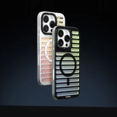 Apple iPhone 16 Pro Max Kılıf M-safe Şarj Özellikli Youngkit Geek Serisi Kapak - 12