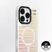 Apple iPhone 16 Pro Max Kılıf M-safe Şarj Özellikli Youngkit Geek Serisi Kapak - 6