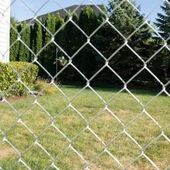 2.00mm Kalınlık 7x7 Göz (1,5mt -10mt ) Galvanizli Helezon Bahçe Çit Tel Örgü - 7