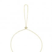 14k Altın Yıldızlı Şahmeran Bileklik - 3