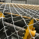 2.00mm Kalınlık 7x7 Göz (1,5mt -10mt ) Galvanizli Helezon Bahçe Çit Tel Örgü - 5