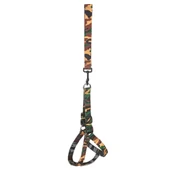 Köpek Göğüs Tasma Seti Dokuma 3 cm*70-90 cm Kamuflaj thumbnail 8