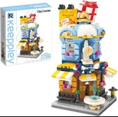 Keeppley City Corner C0105 Moda Mağazası Yapı Blokları Oyuncak Seti - 8