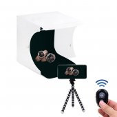 20x20 Mini Stüdyo Led Işıklı Ürün Fotoğraf Çekim Çadırı - 1