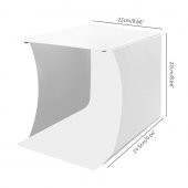 20x20 Mini Stüdyo Led Işıklı Ürün Fotoğraf Çekim Çadırı - 4