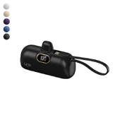LinkTech EP52 4800 mAh Type-C Dock Stant Lightning Kablolu Mini Powerbank - 1