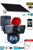 Güneş Enerjili Solar Kamera 4G O-Kam Pro Türkçe Uygulama Gece Görüş, Sesli Konuşma, Uzaktan İzleme - 1