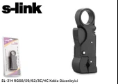 S-link SL-314 RG58-59-62-3C-4C Kablo Ucu Soyucu - 1
