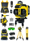 Dragro Pro 16 Köşe Yeşil Lazer Hizalama Terazi 360° Mıknatıslı Çantalı Otomatik Hizalama Metre - 1