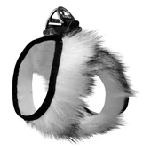 Üç Kilitli Peluş Kedi Köpek Göğüs Tasması 32-40 cm Medium Kırçıl - 1