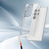 Samsung Galaxy S25 Ultra Kılıf Airbagli Takılabilir Askı Aparatlı Snap Silikon Kapak thumbnail 6