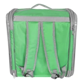 Markapet Çift Cam Kedi Köpek Taşıma Çantası 32x40x42 cm Yeşil - 2