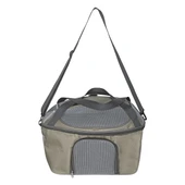 Markapet Fileli Kedi Köpek Taşıma Çantası 32-35-43 cm Large Taba - 1