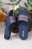 Ceyo 9942-8 Lacivert Rahat Ortapedik Kadın Terlik thumbnail 5