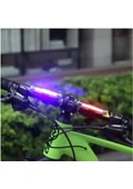XBYC 6017-3 Bisiklet USB Şarjlı Polis Çakar Lamba - 1