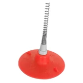 Markapet Vantuzlu Yaylı Kuşlu  Kedi Oyuncağı 30 cm Turuncu - 4