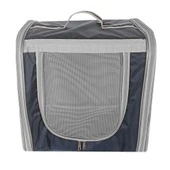 Markapet Çift Cam Kedi Köpek Taşıma Çantası 32x40x42 cm Lacivert - 4