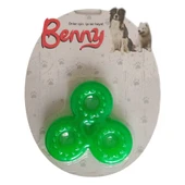 Benny Köpek Oyuncağı Üçlü Halka 9 x 9 cm Yeşil - 2