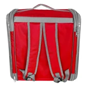 Markapet Çift Cam Kedi Köpek Taşıma Çantası 32x40x42 cm Kırmızı - 2