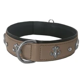 Markapet Taşlı Ve Aynalı Köpek Boyun Tasması 49-55 cm Large Taba thumbnail 6