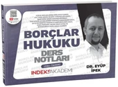 2025 KPSS A Grubu Borçlar Hukuku Video Ders Notları İndeks Akademi - 1