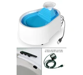 Cado Pet Kedi Köpek Su Pınarı Şelale 2 Litre - 5 volt ( usb'li ) Mavi - 2