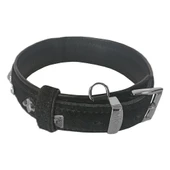 Markapet Taşlı Kadife Köpek Boyun Tasması 38-43 cm Siyah thumbnail 4