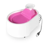 Cado Pet Kedi Köpek Su Pınarı Şelale 2 Litre - 5 volt ( usb'li ) Pembe thumbnail 1