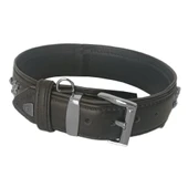 Markapet Deri Parlak Taşlı Köpek Boyun Tasması 44-50 cm Medium Siyah thumbnail 8