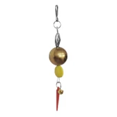 Markapet Çanlı Bakır Toplu Kuş Oyuncağı 2.5 cm-14 cm thumbnail 1